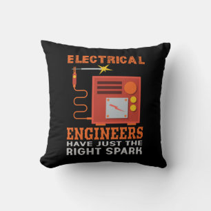 Engineer Electrical Engineers Have Just The Right Throw Pillow