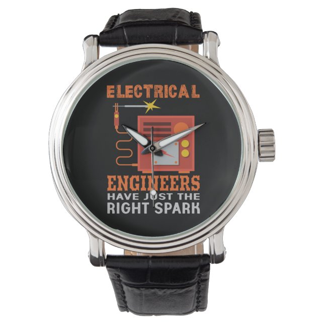 Engineer Electrical Engineers Have Just The Right Watch (Front)