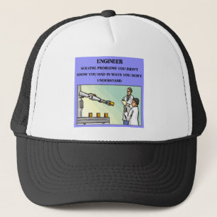 engineer engineering joke trucker hat