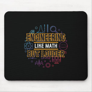 Engineer Engineering Like Math Mouse Pad