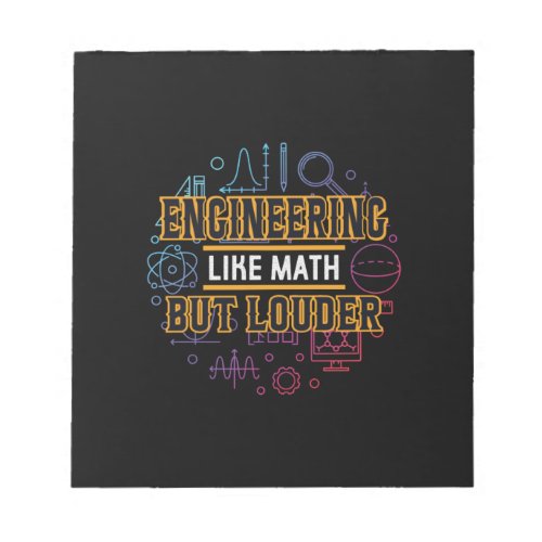 Engineer Engineering Like Math Notepad