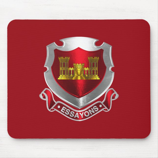 Engineer Essayons Mouse Pad (Front)