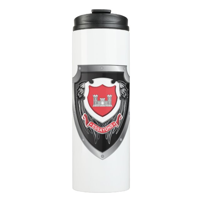 Engineer Essayons Thermal Tumbler (Front)