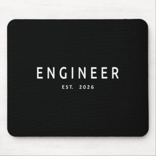 Engineer Est. 2026 Engineering Graduation Mouse Pad