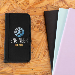 Engineer Established , Engineering Graduate Custom iPhone X Wallet Case