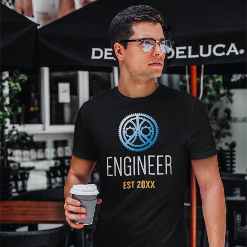 Engineer Established  Engineering Graduate Custom T_Shirt