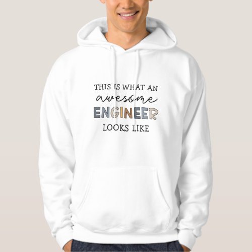 Engineer Funny Awesome Engineer  Engineering Hoodie