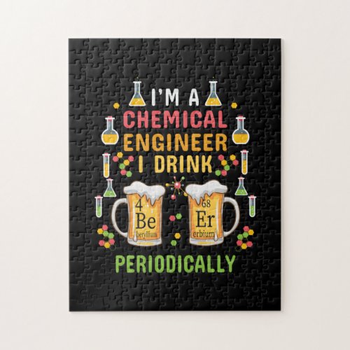 Engineer I Am A Chemical Engineer Jigsaw Puzzle