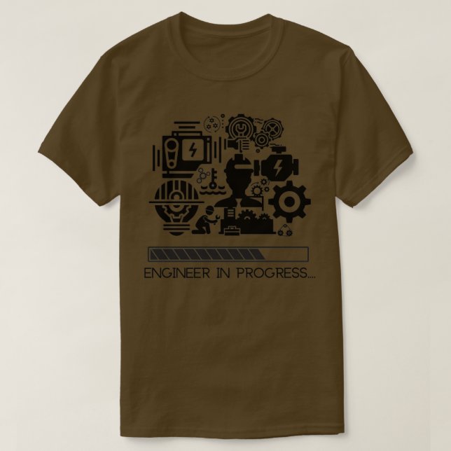 Engineer in progress  T-Shirt (Design Front)