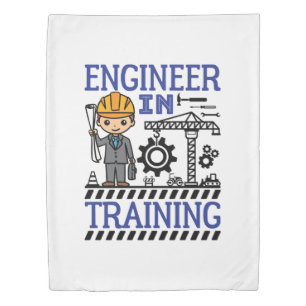 Engineer in Training Boys STEM Duvet Cover