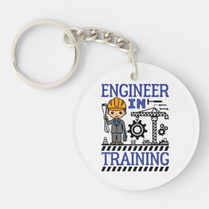 Engineer in Training Boys STEM Keychain