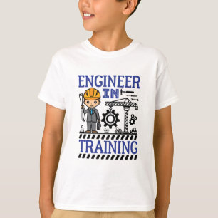 Kids Engineer In Training T-Shirt - Future Engineer Boys Kids Engineer In Training T-Shirt - Future Engineer Boys