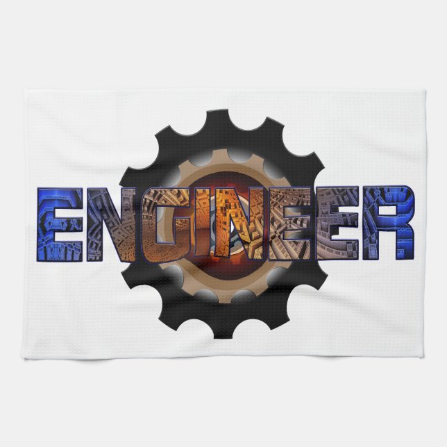 Engineer Kitchen Towel (Horizontal)
