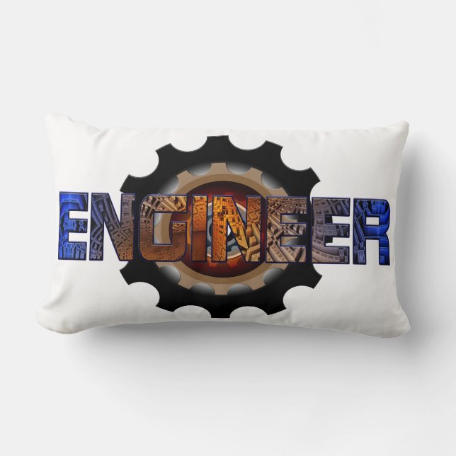 Engineer Lumbar Pillow (Front)