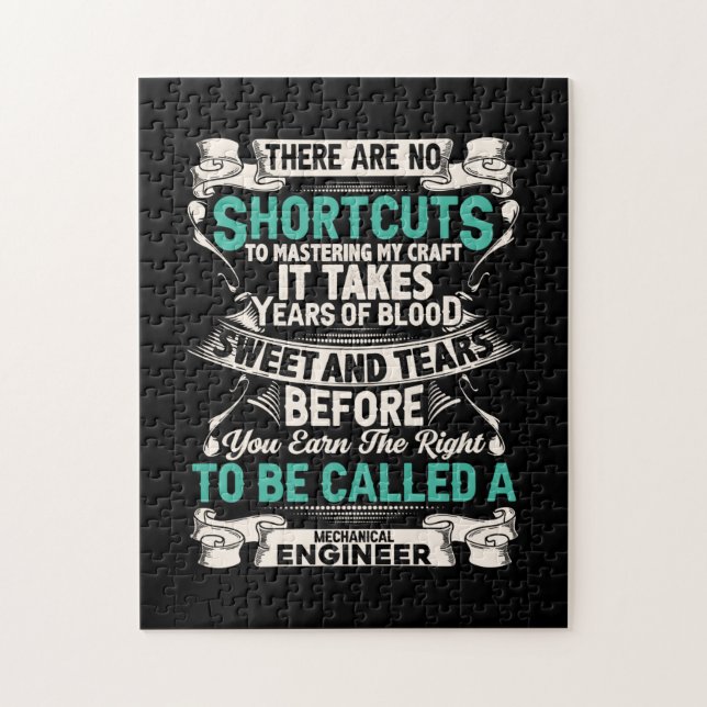 Engineer Mechanical Engineer Jigsaw Puzzle (Vertical)