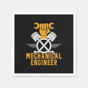 Engineer Mechanical Engineer Napkins