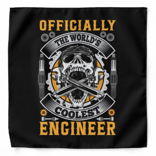Engineer Officially The World Coolest Engineer Bandana