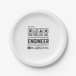 engineer paper plates