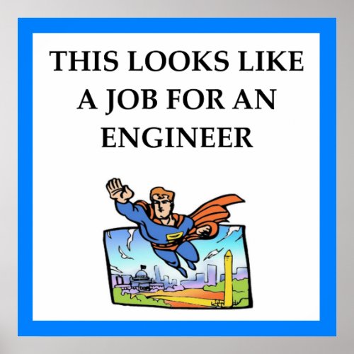 engineer poster
