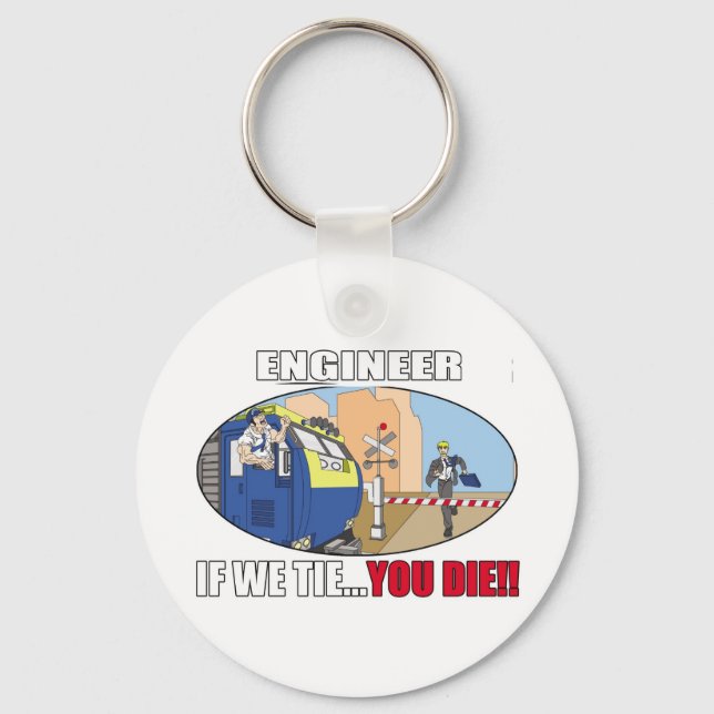 ENGINEER PRODUCTS- TRAINS - LOCOMOTIVE - LIRR KEYCHAIN (Front)