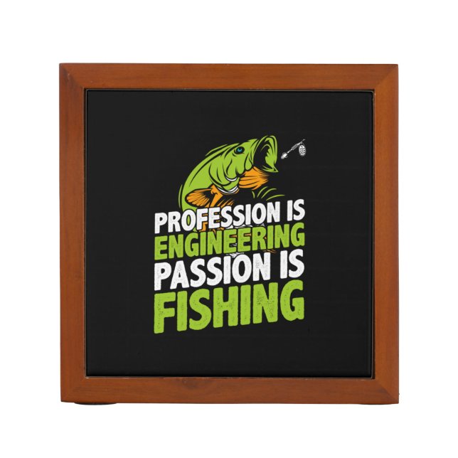 Engineer Profession Is Engineering Desk Organizer (Front)