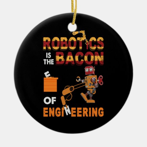 Engineer Robotics Of Engineering Ceramic Ornament