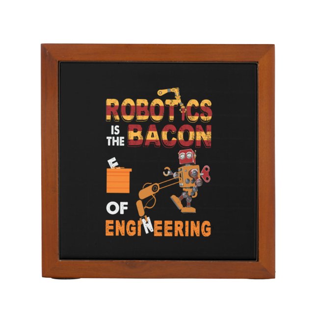 Engineer Robotics Of Engineering Desk Organizer (Front)