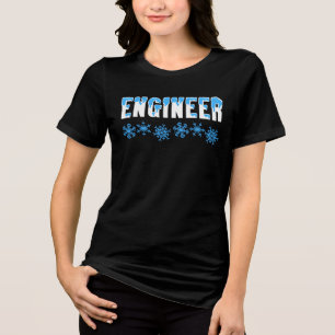 Engineer Snowflake Tri-Blend Shirt