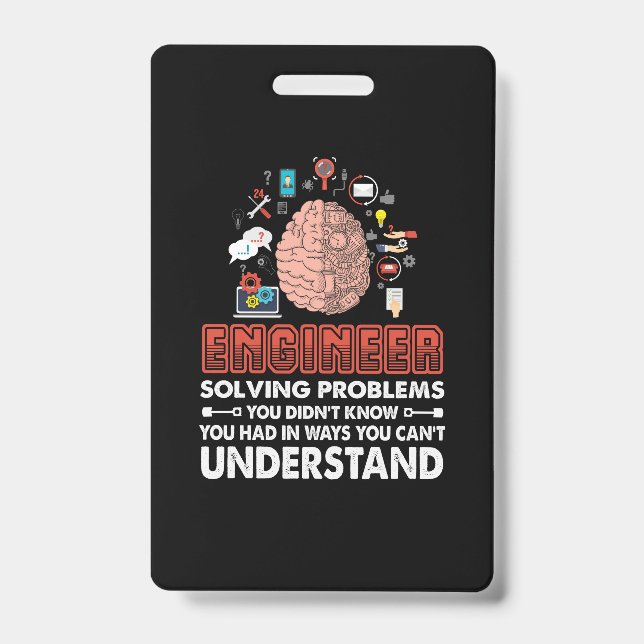 Engineer Solving Problems Badge (Front)