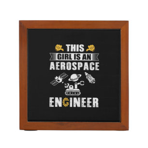 Engineer This Girl Is An Aerospace Engineer Desk Organizer