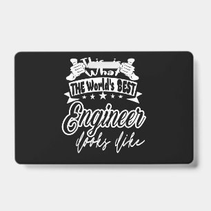 Engineer This Is Worlds Best Engineer Looks Like Badge