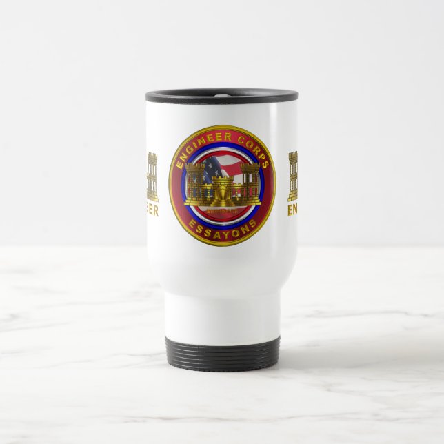 Engineer Veteran Travel Mug (Center)