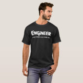 Engineer Zombie Fighter T-Shirt (Front Full)