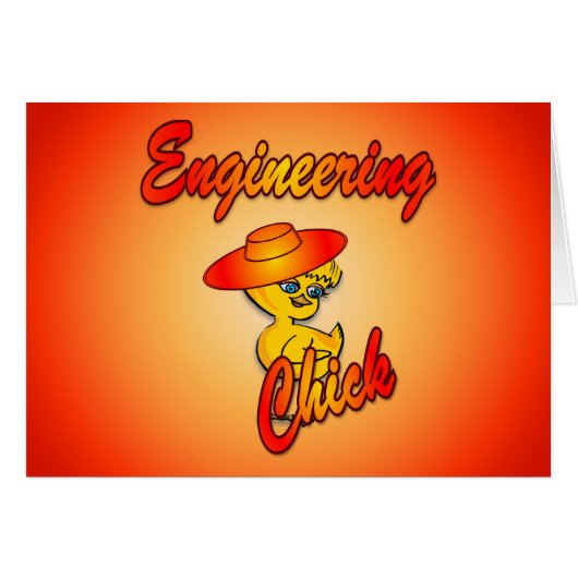 Engineering Chick #5 Cards (Front Horizontal)