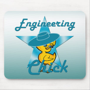 Engineering Chick #7 Mouse Pad
