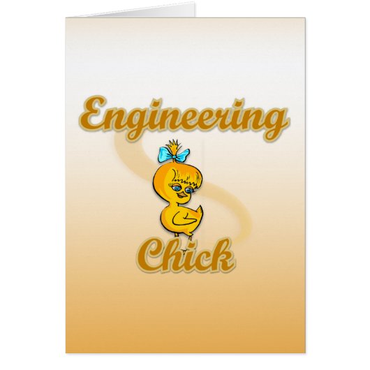 Engineering Chick Cards (Front)