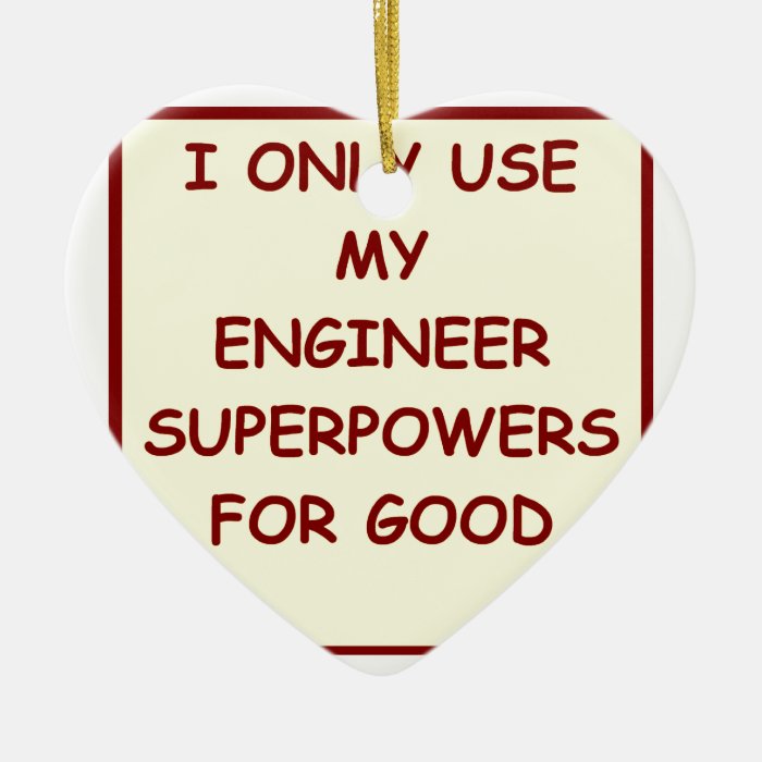 engineering christmas ornaments