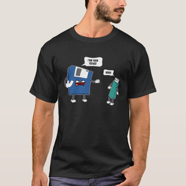 Engineering Floppy Disk Computer Engineer Programm T-Shirt (Front)