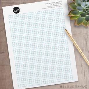 Engineering Graph Pad Calcpad with Company Logo Letterhead