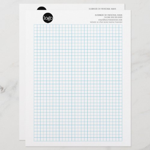 Engineering Graph Pad Calcpad with Company Logo  Letterhead