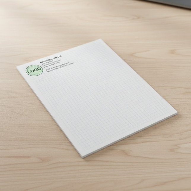Engineering Graph Pad with Company Logo (custom logo graph paper, promotional engineering pads)