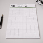 Engineering Graph Sheets Printable Paper Gray Grid Notepad<br><div class="desc">Customize Your Precision: Introducing our Engineering Graph Sheets Grid Paper. Ideal for business, office supplies, and professionals, this math paper, notebook paper, lined paper, and printable paper is perfect for your intricate calculations and geometric grids. Enhance your workspace with the convenience of a calc pad featuring a distinctive Gray grid...</div>