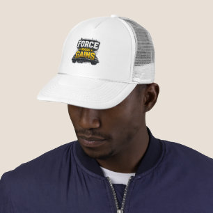 Engineering Greatness: Force Mass Gains Physics Trucker Hat