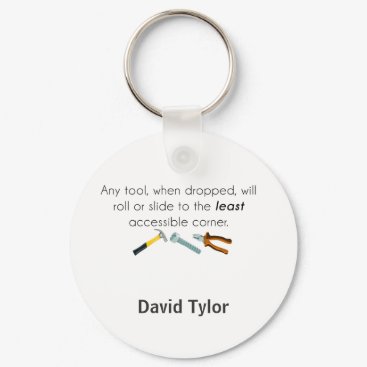 Engineering humor keychain