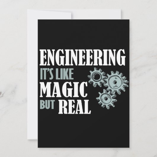 Engineering - It's Like Magic But Real (Front)
