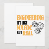 Engineering - It's Like Magic But Real Funny (Front/Back)
