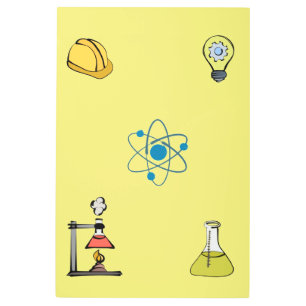 Engineering  metal print