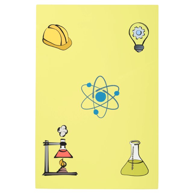 Engineering  metal print (Front)