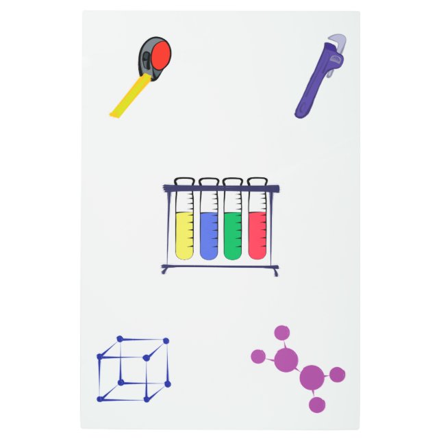 Engineering  metal print (Front)