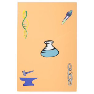 Engineering  metal print